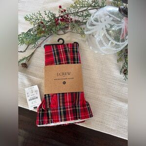 New, Men’s J. Crew XL Holiday Plaid 100% Cotton Boxer Shorts 🎄